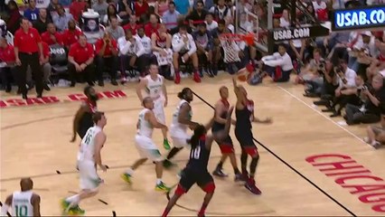 Le show Anthony Davis contre le Brésil