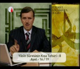 08.Bölüm Yasin Suresinin Kısa Tefsiri - Prof.Dr.Davut Aydüz @AydzDavut