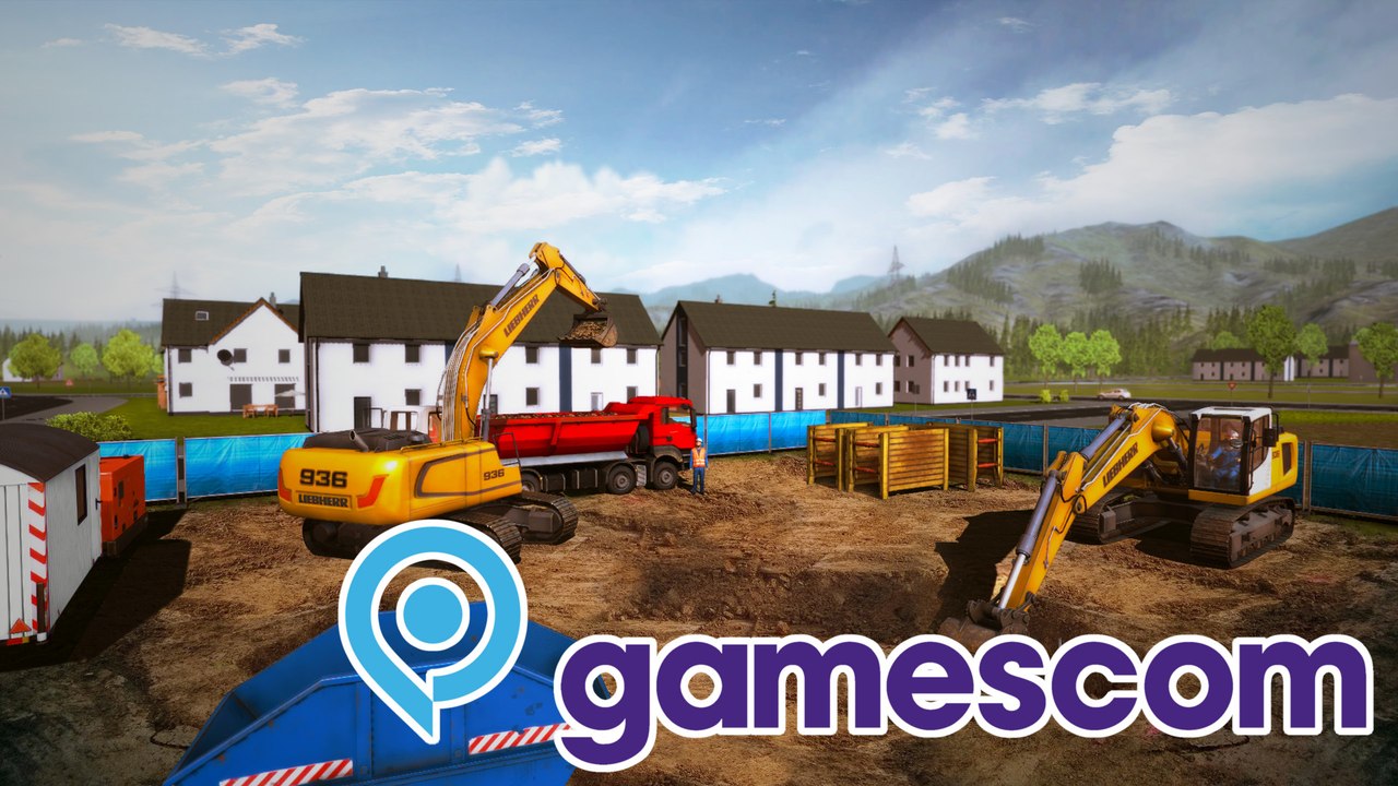 gamescom 2014: Bausimulator 2015 Pressekonferenz - QSO4YOU Gaming