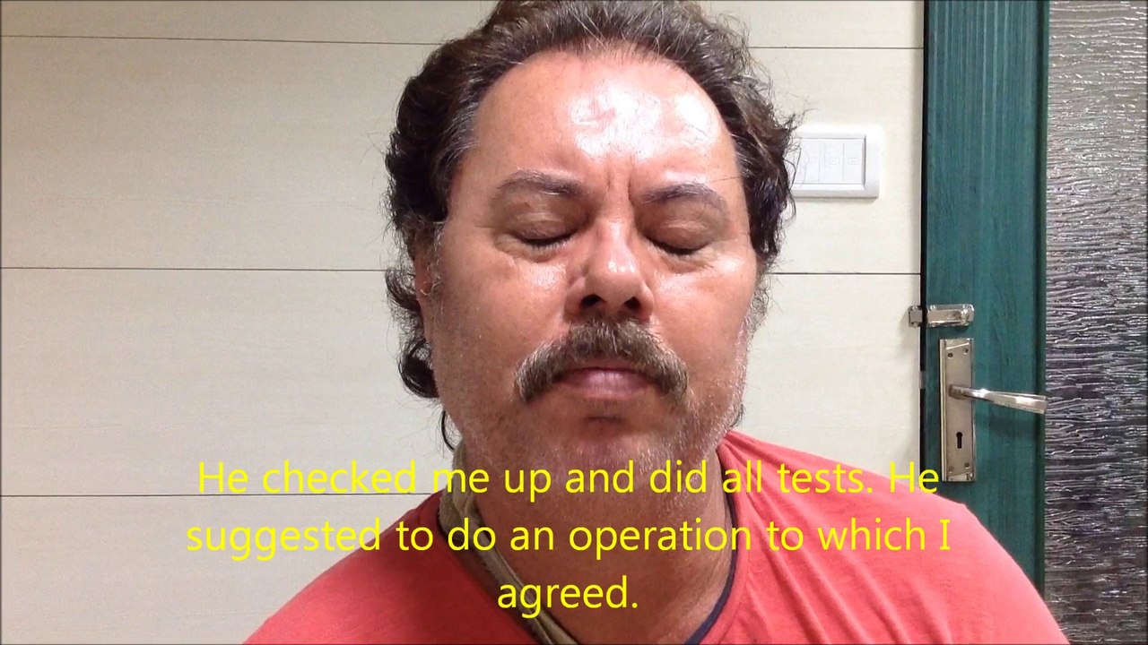 Key hole surgery by Dr.A.K.Venkatachalam relieves shoulder pain in Chennai