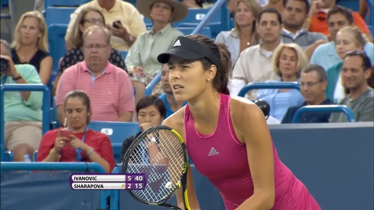 Cincinatti: Ivanovic und Sharapova mit Marathon-Match