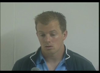 ITW après match amical CAP vs FC Auch de Anthony Bourgeois