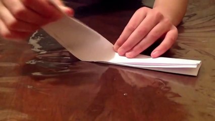 How To Make a Paper Boomerang HD