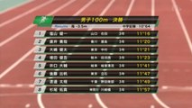 2012全中陸上 男子100m決勝