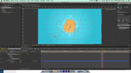 Déformer plusieurs calques After effects avec le warping