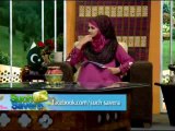Pakistanis can make Pakistan great - Syeda Qudsia Mashhadi on Such TV [13-08-14]