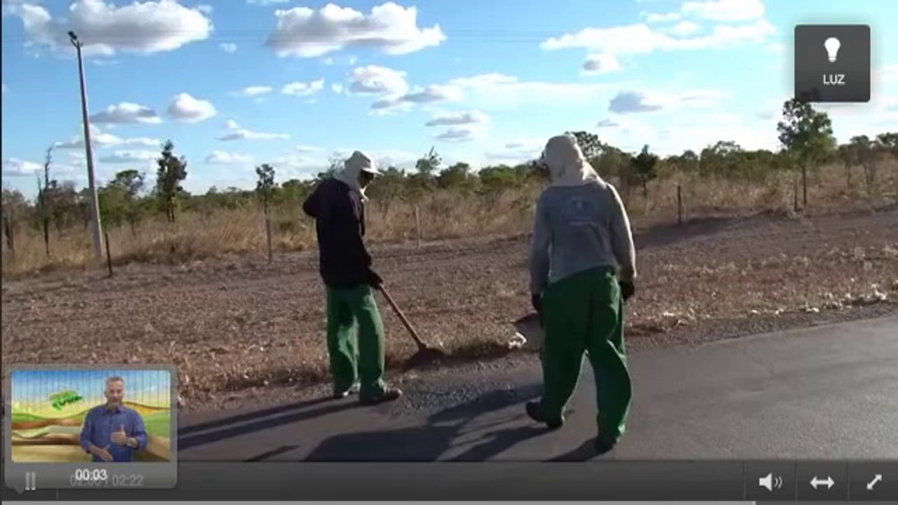 Testando vídeos do atube