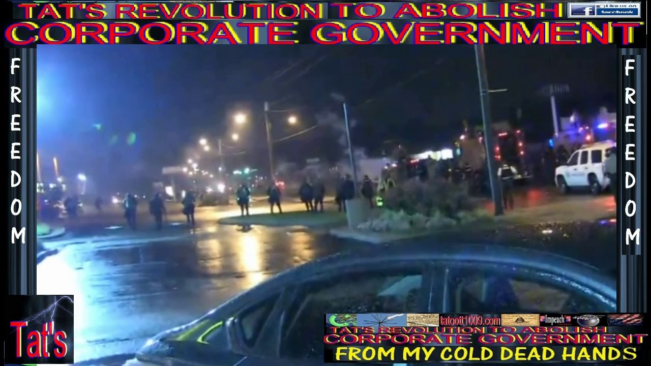 Footage after curfew in Ferguson on Morning of 8/17/14 at 12:01 am