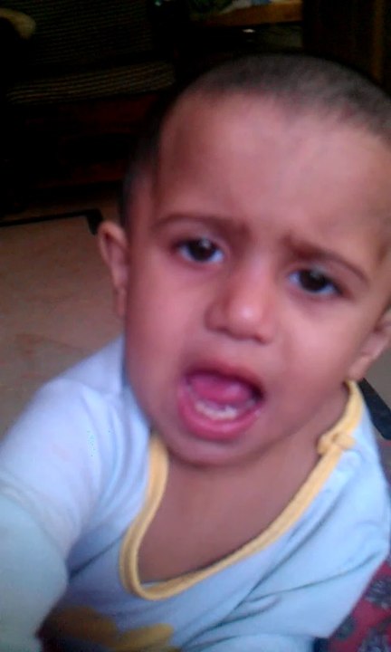 baby crying adorable
