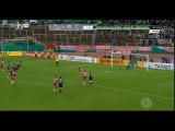 Robert Lewandowski Penalty Miss vs Munster - 2014/08/17 | Preußen Münster 1-4 Bayern München