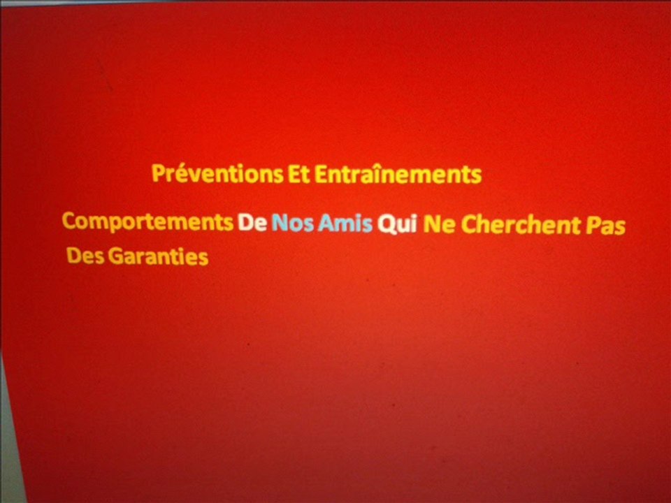 comportements de nos amis qui ne cherchent pas des garanties