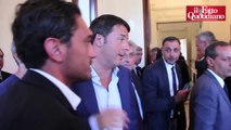 Renzi in Calabria entra dal retro per evitare le proteste dei lavoratori - Il Fatto Quotidiano