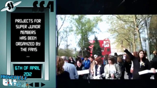 Super Junior SS4 Paris - special thanks from France