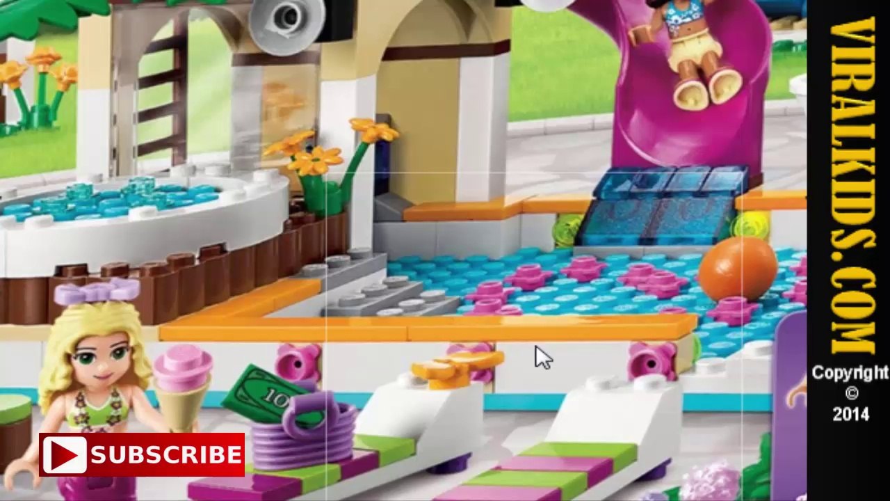 LEGO Friends Heartlake City Pool 41008 - Review - video Dailymotion