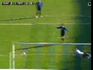 chievo 0-2 INTER but de ADRIANO