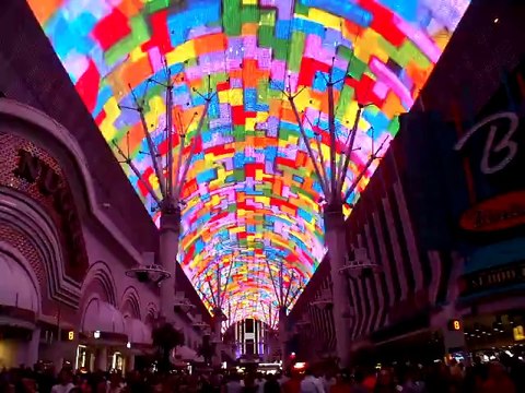 Fremont Las Vegas, Vidéo spectacle nocturne 2014 par Las Vegas Bon Plan