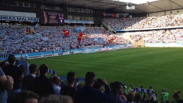 Hymne du Malmö FF. Malmö-Sparta Prague