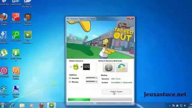Simpsons tapped out hack Illimité coins et donuts