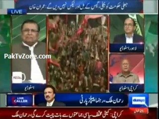 Rehman Malik  Response on Imran Khan’s Civil Disobedience