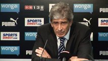 Manuel Pellegrini, satisfecho con la victoria frente al Newcastle