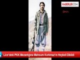 PKK Mezarlığındaki Mahsum Korkmaz Heykeline Suç Duyurusunda Bulunuldu