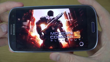 Modern Combat 5 Samsung Galaxy S3 Neo 4K Gaming Review
