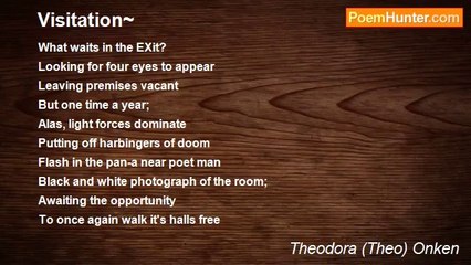 Theodora (Theo) Onken - Visitation~