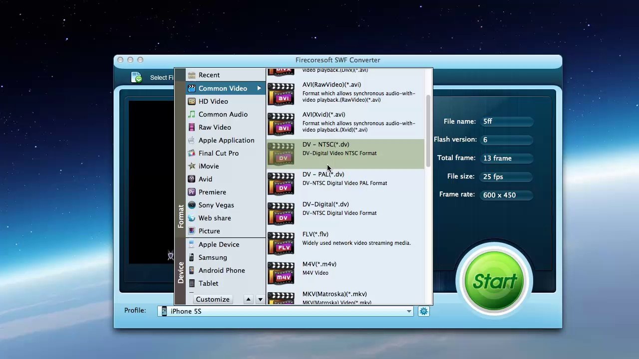 How to Convert SWF video to M4V file for iTunes