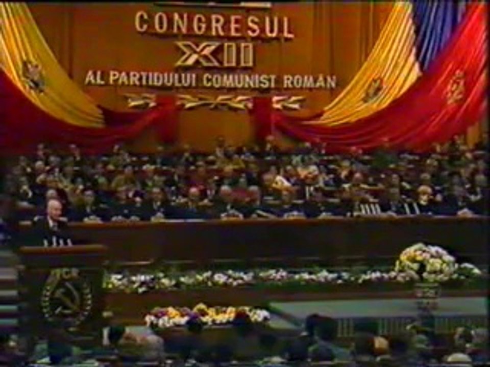 Congresul XII - Parvulescu vs Ceausescu