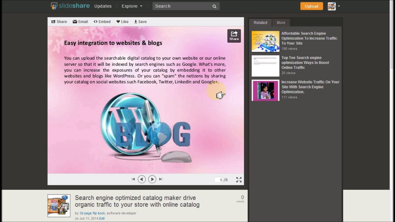 Flipbuilder FR: E-commerce catalogue de SEO, catalogue compatible avec moteurs de recherche