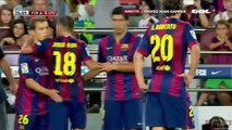 Luis Suarez Debut for Barcelona ~ Barcelona vs. Club Leon ( Friendly Match )