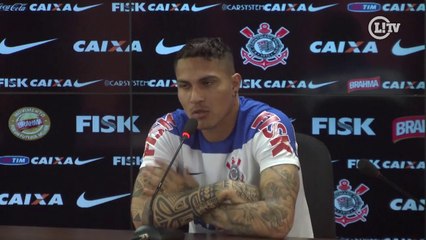 Guerrero alfineta goleiro Aranha