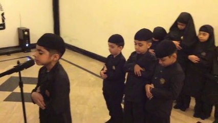 The World's Youngest Imam Leading Prayer to The World's Youngest Followers