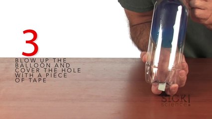 Water Balloon in a Bottle - Sick Science! #097