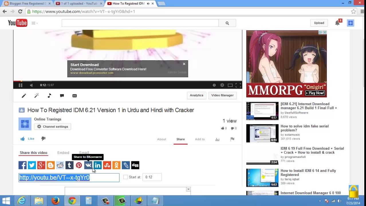 How To add A Video in Your Blog post and Center of Your Post in Urdu and Hindi