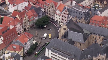 Germany from Above - From Wittenberg to Reinhardsbrunn Castle