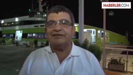 Deniz otobüsünün fırtınaya yakalanması - BURULAŞ Genel Müdürü Fidansoy -