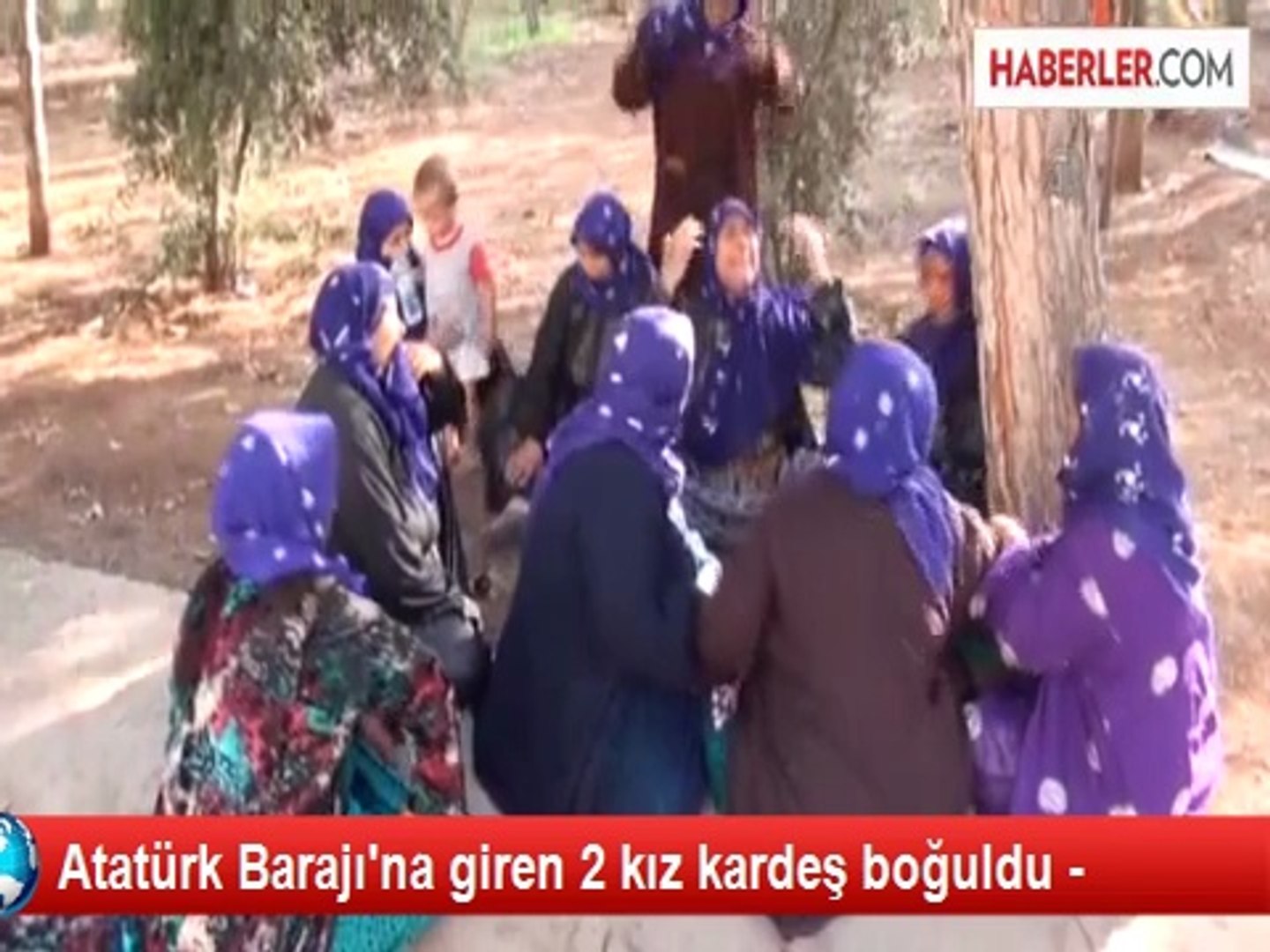 ⁣Şanlıurfa'da Atatürk Barajı'na Giren 2 Kız Kardeş Boğuldu