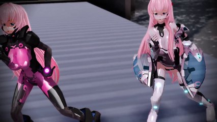 [MMD] Test Megurine Ciber 1 y 2 [HD] 1080p