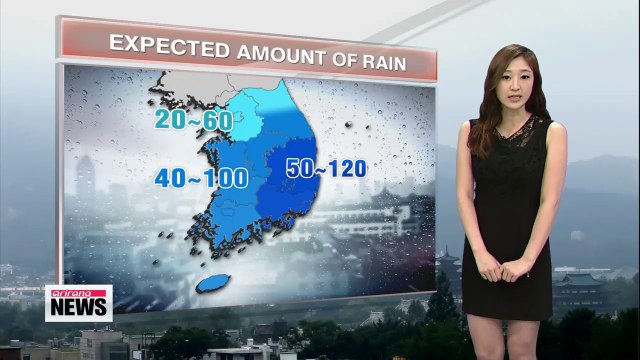 Rain forecast until tomorrow evening