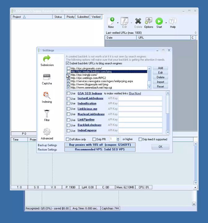 14 GSA Global Settings