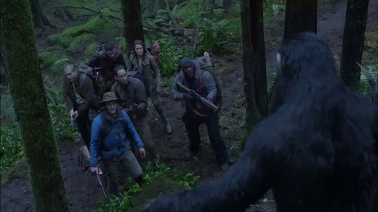 La Planete Des Singes 2 L' Affrontement - Extrait N° 1 - Allez vous en !