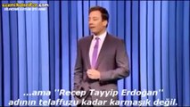 Jimmy Fallon'un Recep Tayyip Erdoğan İle Dalga Geçmesi :D
