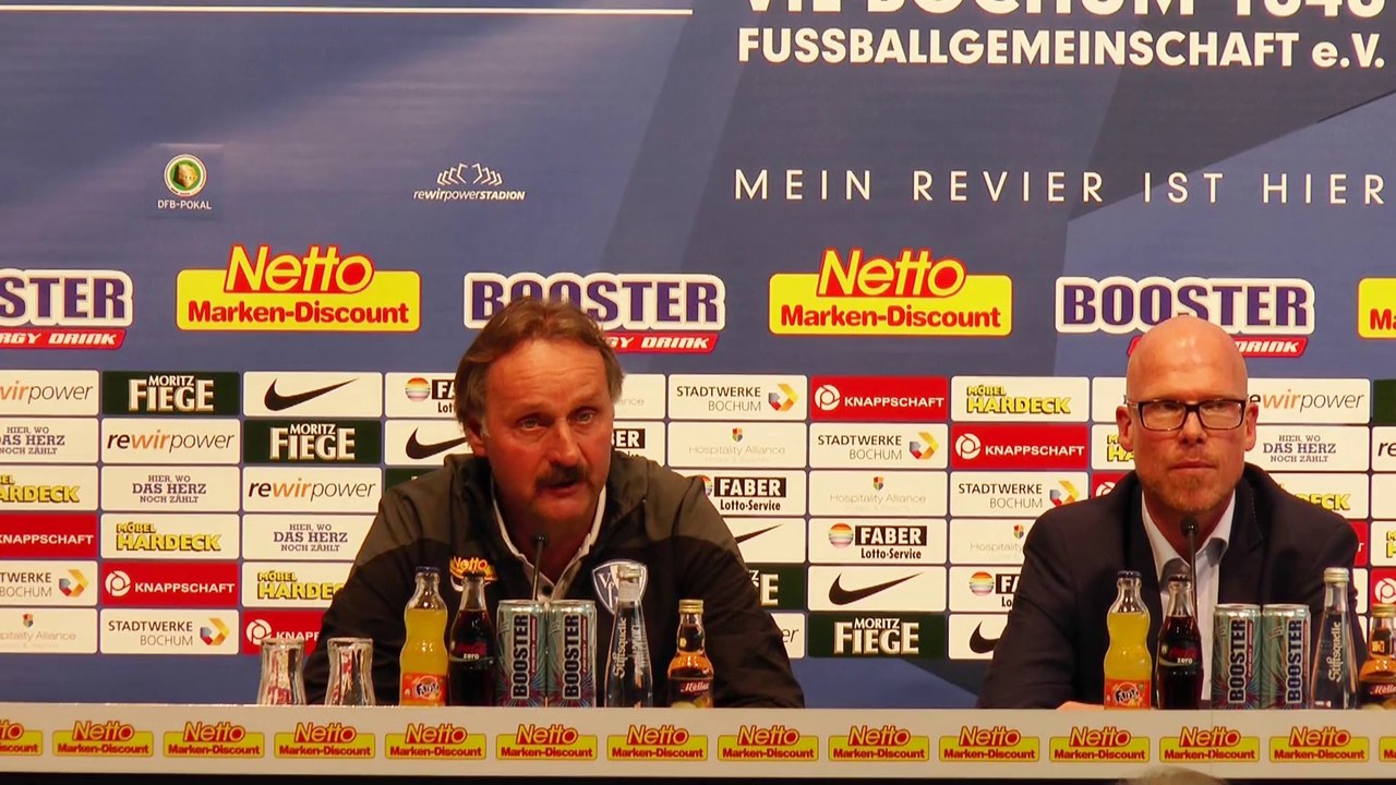 Bochums Trainer happy, dass der VFL die Zuschauer wieder ins Boot geholt hat