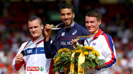 Mekhissi-Benabbad i Farah cieszą się ze złotych medali