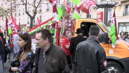 Marche contre l'austérité, Paris, 12/04/2014.
