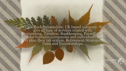 Accounting, Taxation and Bookkeeping Services in Buckinghamshire, UK