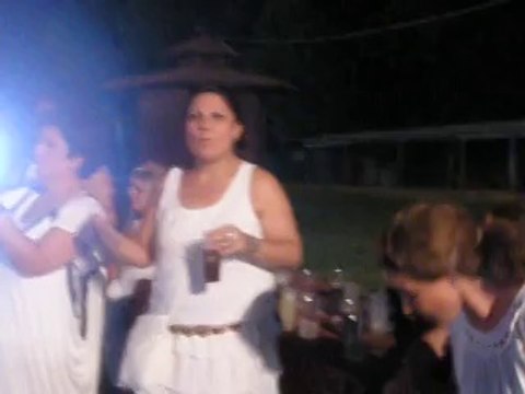 Fiesta Ibicenca 2014 con Maria y Hugo, Cuando tu vas yo vengo.....