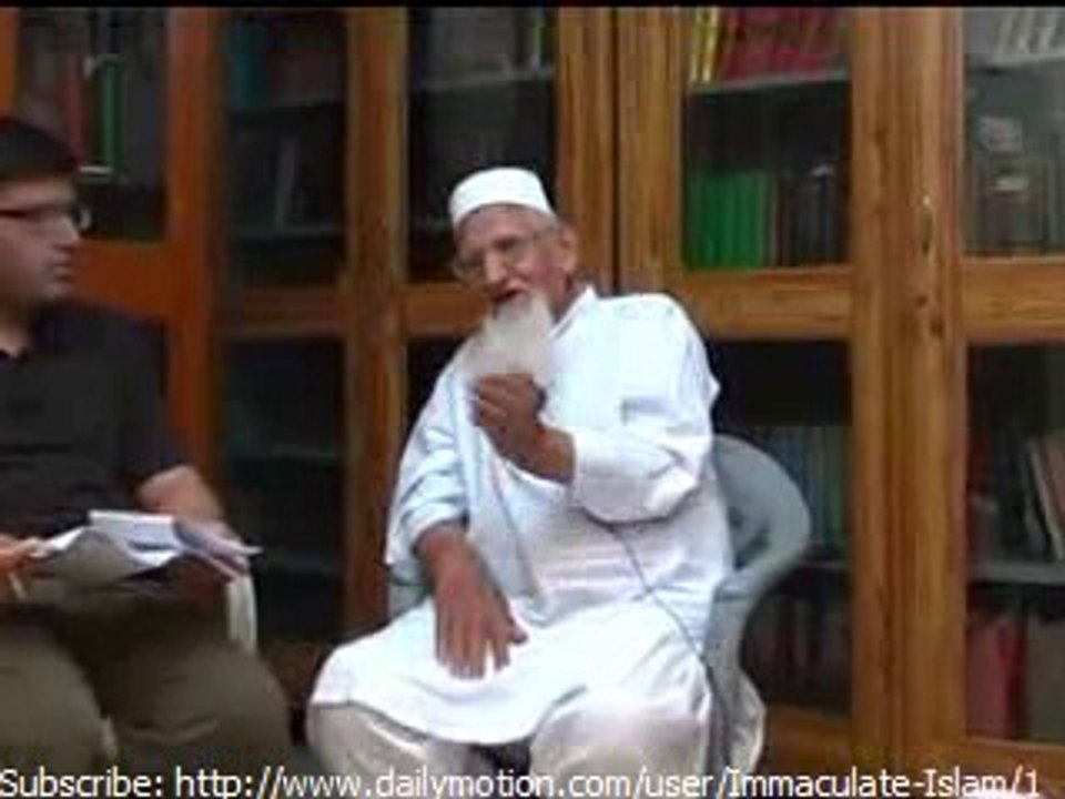 Maulana Ishaq's Opinion about Javed Ahmed Ghamdi sahib - Maulana Ishaq