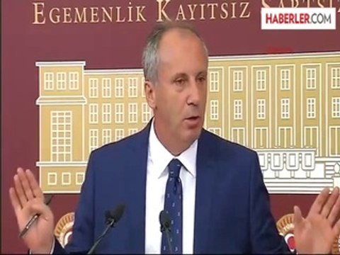 Muharrem İnce: CHP Grup Başkanvekilliği Görevimden İstifa Ettim